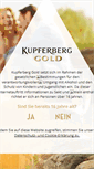 Mobile Screenshot of kupferberg.de